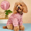 犬服 冬 モコモコ ドッグウェア フリース 暖かい 秋冬 秋服 冬服 小型犬 秋物 冬物 防寒 中型犬 かわいい あったか 袖なし 袖無し 裏起毛 ペット服 ふ...