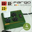Fargo STEEL TAP スチールタップ （シルバー）（イエロー）（レッド）（オリーブ） 雷ガード コンセント AC 4個口 USB 4.2A おしゃれ スタンド 壁挿し ファーゴ ギフト プレゼント ゲーム機 充電 贈り物 急速充電 コンパクト便