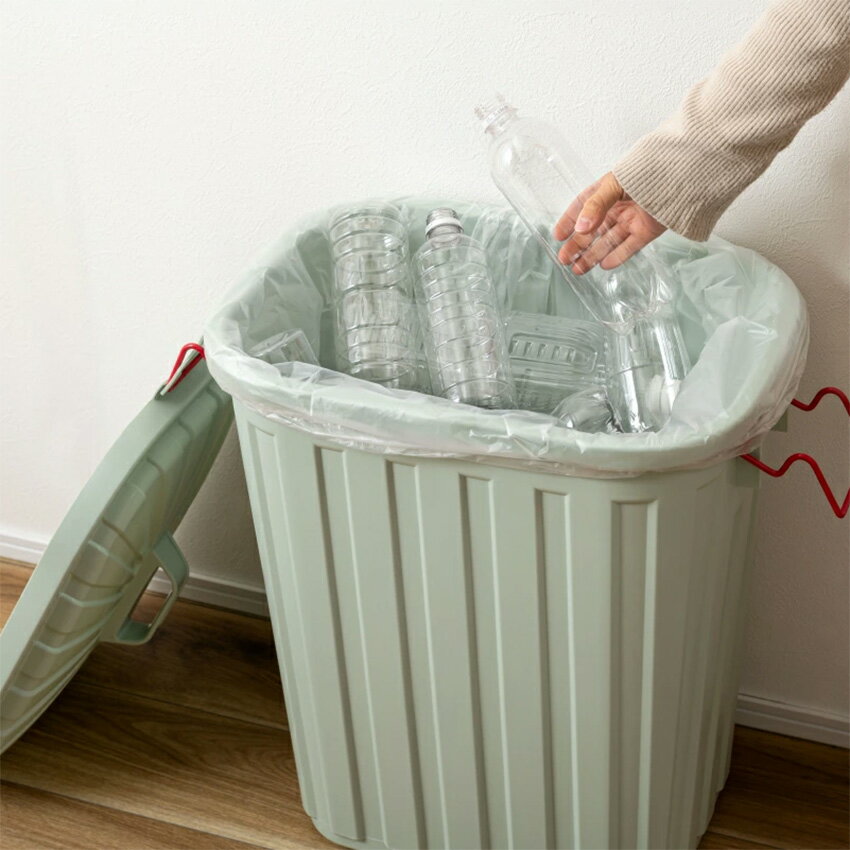 8/4 20:00～ 当店限定P5倍 × 楽天マラソン ◆タフカン 60L ゴミ箱 (ブルーグレー)(ブラウン)(チャコールグレー)(ホワイト)// ダストボックス ごみ入れ 分別収集 インテリア 家具 新生活 引越 東谷