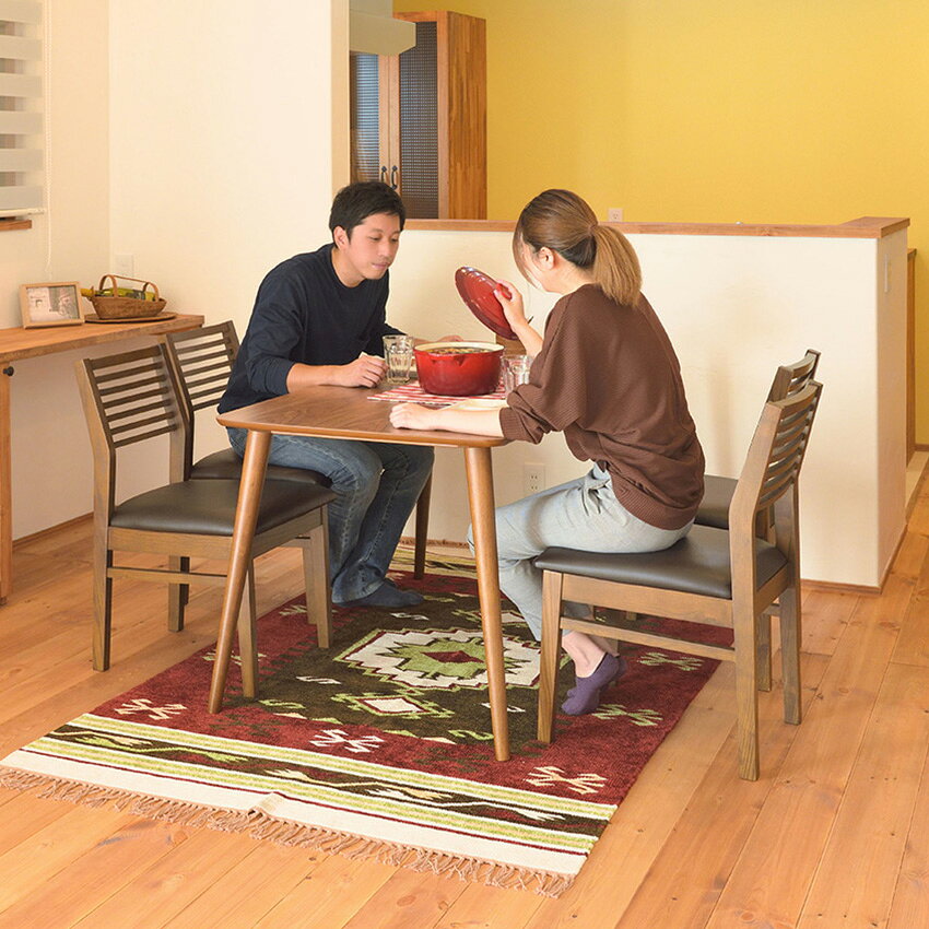 ダイニングテーブル TAC-242WAL // 天然木 机 デスクワーク 在宅ワーク リビング 東谷 [2]