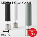 7/19 20:00〜 当店限定P5倍 × 楽天マラソン ◆【BRUNO】LEDライト付スパイスミル BHK223 // 便利家電 人気 売れ筋 御祝い 快適 ...