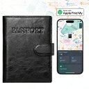 ＼前の3h限定500円OFF★紛失防止付き／Findwallet+ パスポートケース 紛失防止(iPhoneのみ対応) タグの追加購入は不要 スキミング防止 ..