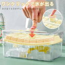 製氷皿 氷作る容器 製氷ケース 四角氷 押す式製氷皿 取りやすい 大容量 製氷器 蓋付き 56個取 氷入れ容器 冷凍保存 プラスチック製 水筒 ビール 小分け 蓋付き プラスチック製 家庭用・業務用 製氷器 異臭防止 冷凍保存容器 大容量製氷皿