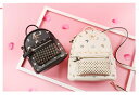 2色2サイズから選べる 蝶々プリント レディースバッグ リュックサック オシャレ リュック 通学 お出かけ 2wayバッグ ※北海道・沖縄・離島は別途送料1,100円が必要