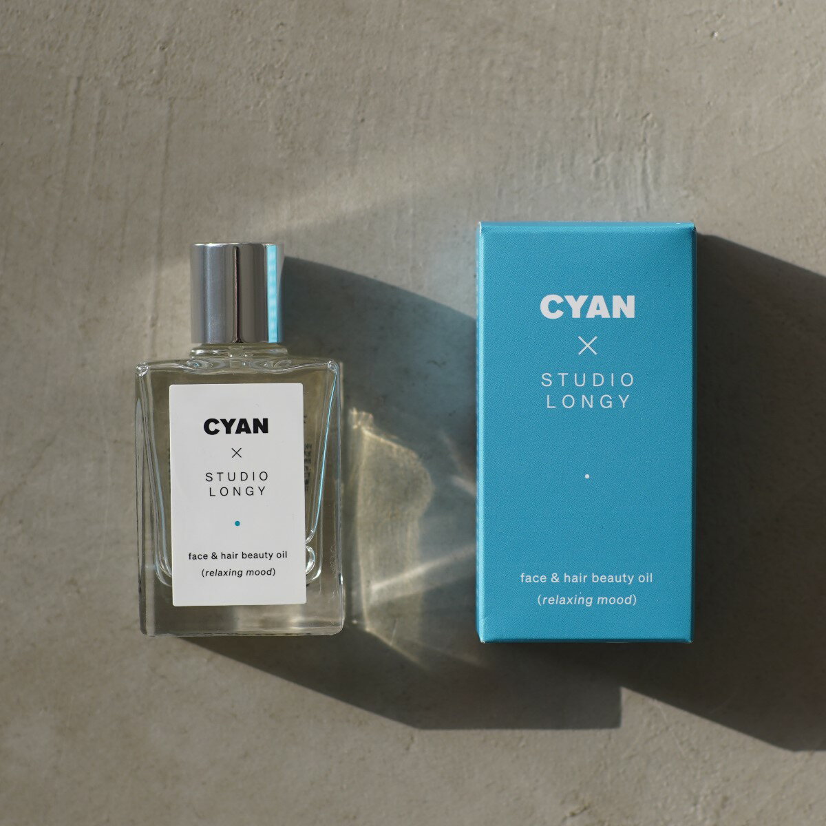 CYAN × STUDIO LONGY シアン × スタジオロンジー フェイス & ヘア美容オイル 30ml マルチオイル 正規品 正規販売店 公式 全身 ヘアオイル スタイリング オイル フェイスオイル