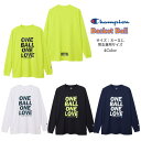 【メール便だと送料無料】 長袖 プラクティスシャツ Champion チャンピオン One Ball One Love 練習着 C3CB427 | メンズ レデ...