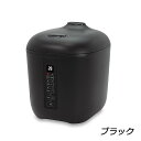 2合炊き コンパクト炊飯器 RM-102TE-BK GOHANDAKI 多機能炊飯器 ブラック ROOMATE