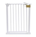 【中古/未使用品】【送料無料!】Ycozy スチール製 ベビーゲート ペットゲート 突っ張り式 約65〜74cm(高さ77cm) ホワイト 上下ダブルロック/オ...