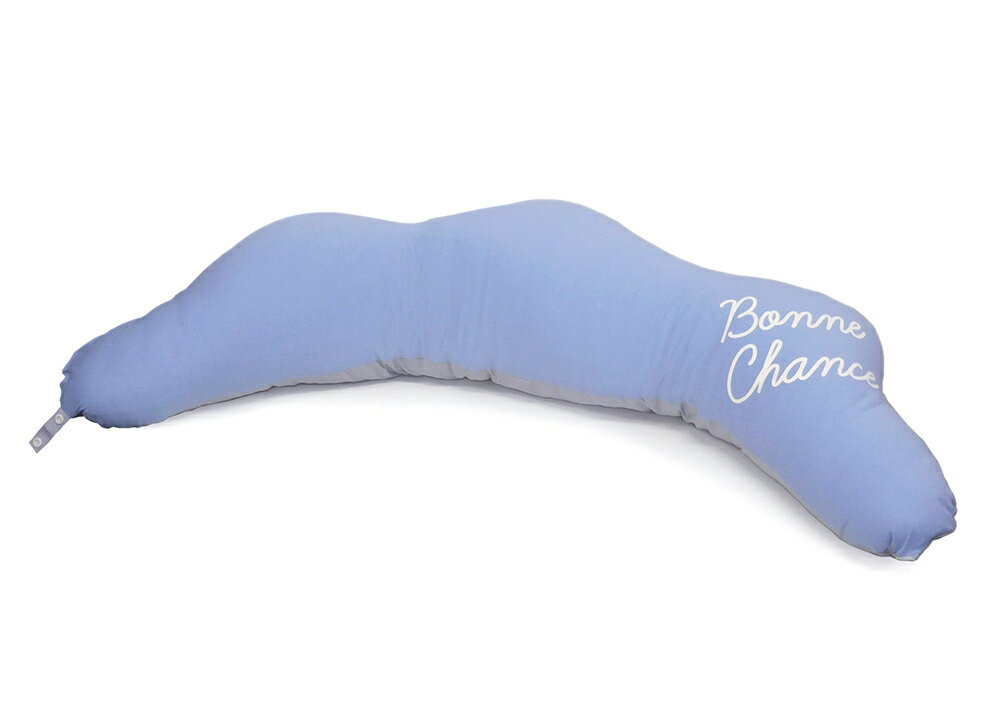 SANDESICA サンデシカ 抱き枕 くぼみが体にフィットする 妊婦さんのためのふわふわくものだきまくら ブルー 4260-9999-22 授乳クッション 日本製【中古/未使用品】【送料無料！】のサムネイル