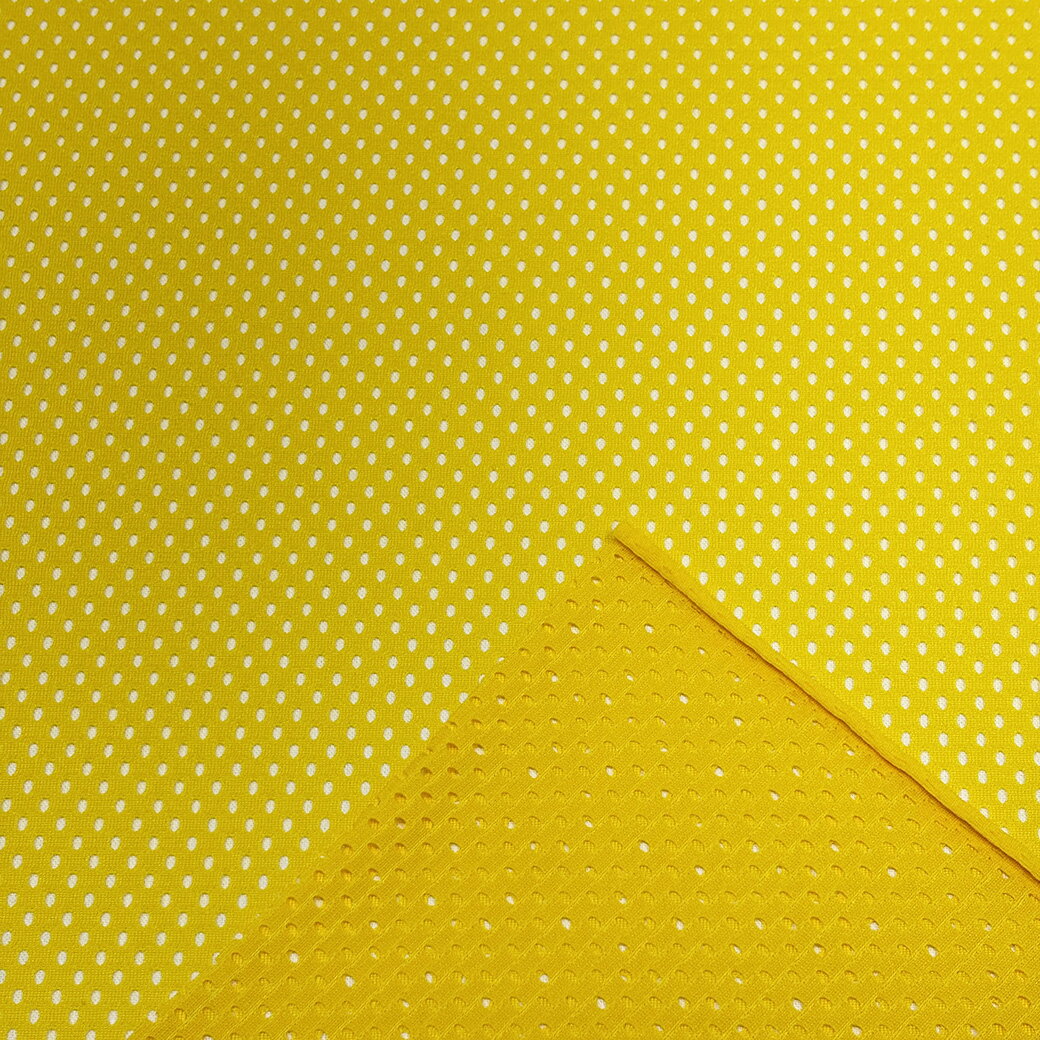 生地 【 スポーティーチュール イエロー 】 メッシュ チュール メッシュ生地 チュール生地 ポリエステル 速乾性 吸汗性 ユニフォーム 介護 スポーツ 広巾 コスチューム コスプレ ハロウィン フィッシングベスト アウトドア ペット服 衣装 リュック ベスト textile world toa