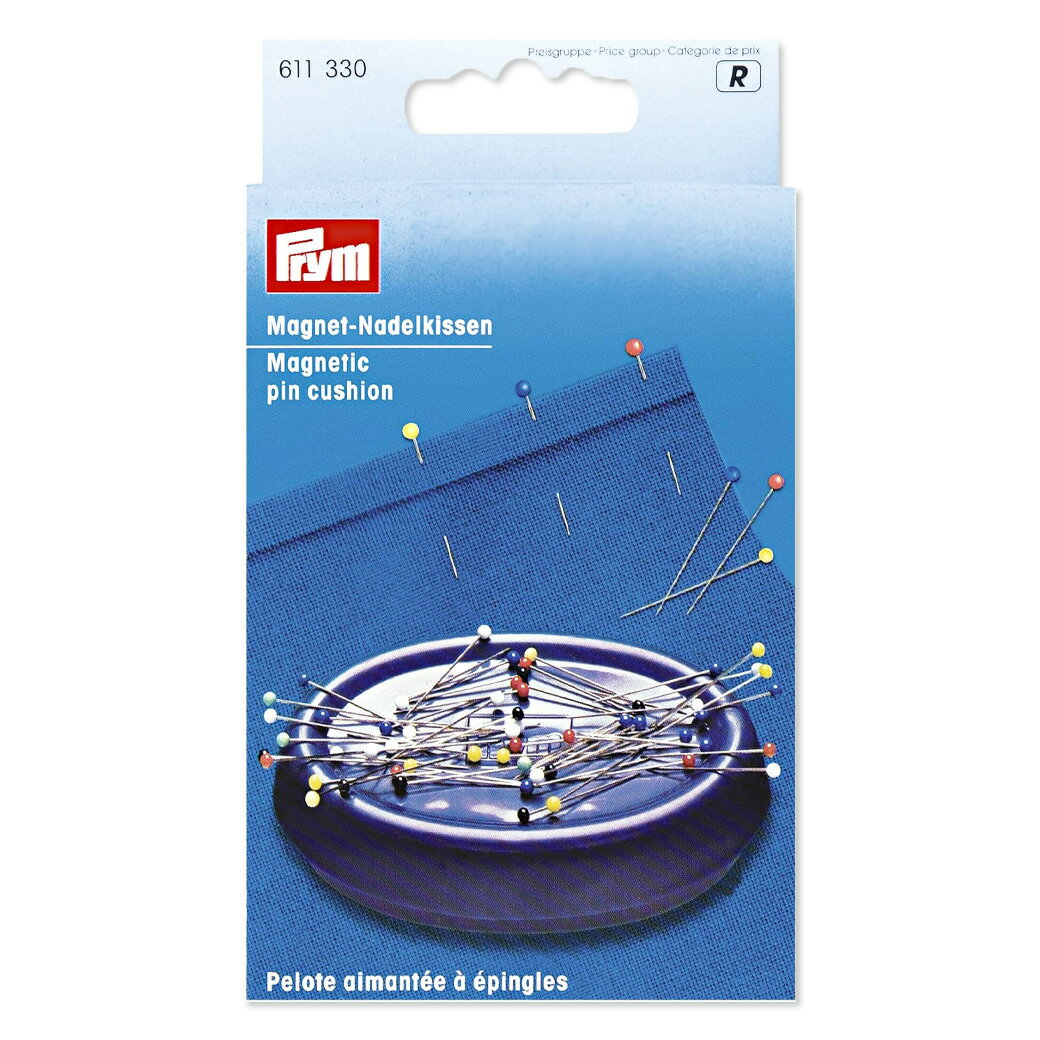 【★BLACK FRIDAY★P5倍】 【 Prym マグネットピンクッション No.611 330 】ピンクッション プリム マグネット Prym磁気ピンクッ...