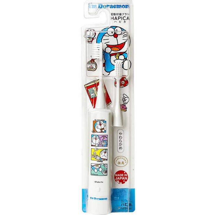 ミニマム　ハピカ ドラエモンV2 ホワイト (子供用電動歯ブラシ)