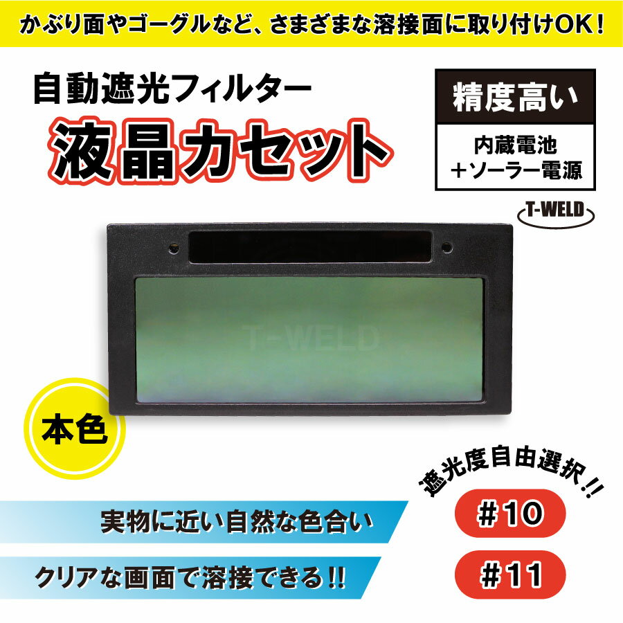 【遮光度自由選択！】 自動 遮光 フィルター 液晶カセット TW-108 遮光度 (＃10 #11) 精度高い 本色タイプ・枚