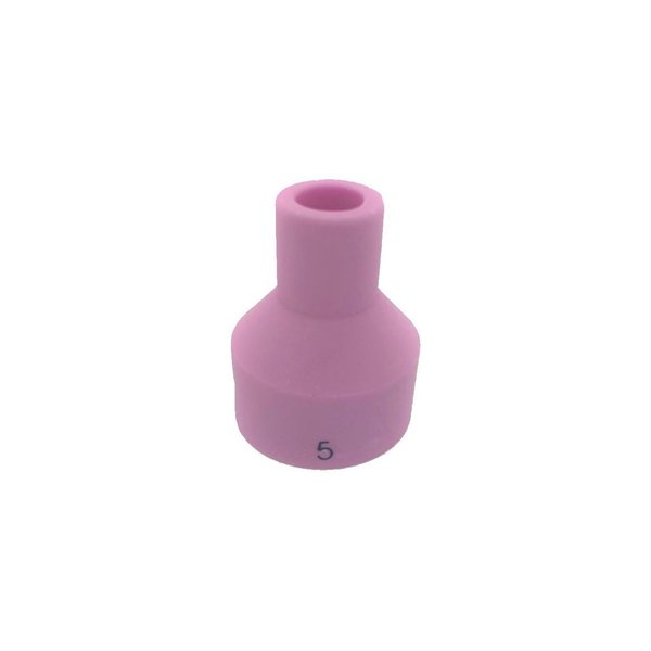 ★7月は全商品ポイント10倍★エントリー不要！！ TIG 標準セラミックノズル#5　[14N58]適合 WP-12（500A）適用　、1本