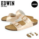 EDWIN EW9462 エドウィン サンダル レディース コルク コンフォート フットベッド つっかけ 履きやすい プチプラ 旅行 デイリー 主婦 学生 人気...