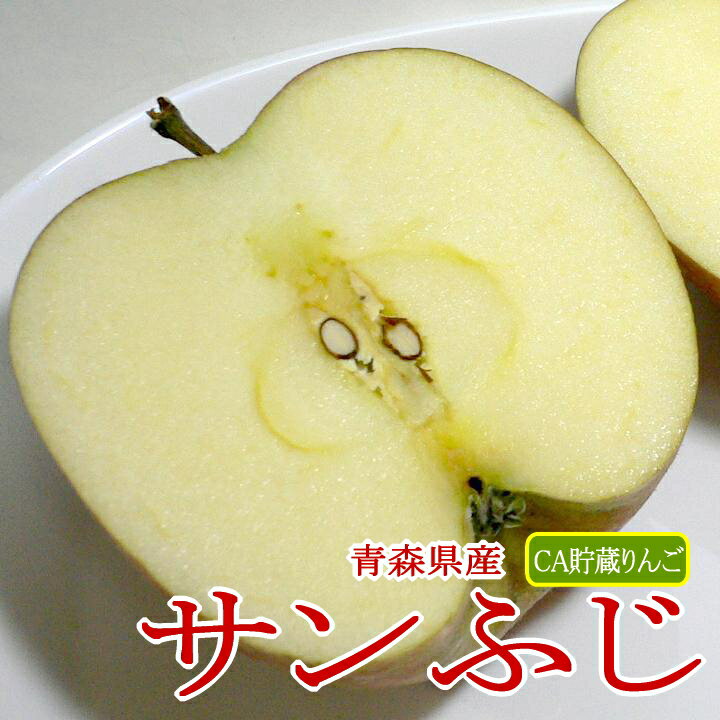 青森産 サンふじリンゴ 約10kg 小玉 46〜50個入り CA貯蔵|10キロ サン富士 林檎 アップル りんご サンフジ
