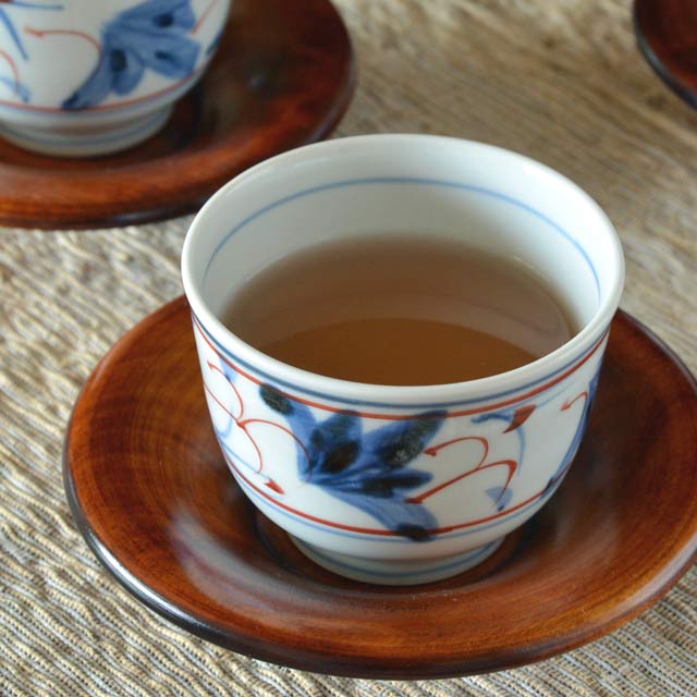 【砥部焼 陶房遊】しだ紋の湯呑