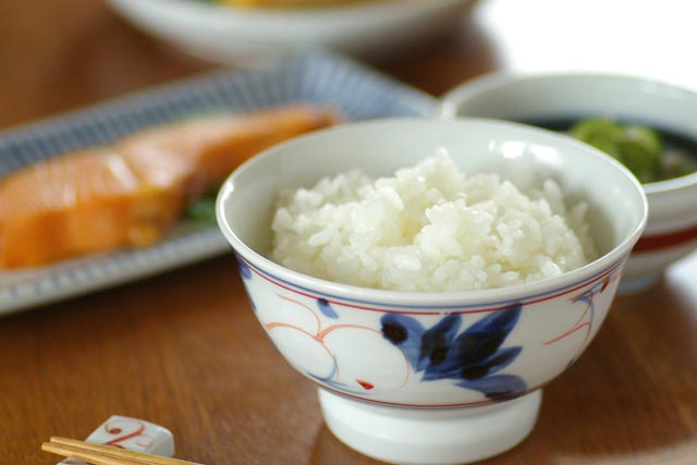 【砥部焼 陶房遊】しだ紋の茶碗(小)のサムネイル