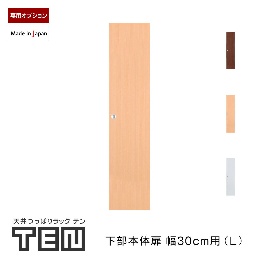 樂天商城 - TEN専用 下部本体用扉 幅30cm Lサイズ 高さ125cm
