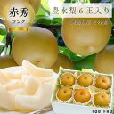 豊水梨 6玉入り【梨 なし ナシ】夏ギフト お中元 フルーツ ギフト 結婚 出産 内祝 お礼 結婚内祝 出産内祝 法事 法要 お見舞い 退院祝い お供え 快気祝 景品 贈り物 プレゼント 手土産 贈答品 贈答用 暑中御見舞 残暑御見舞 誕生日