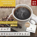 【送料無料】SPECIALTY COFFEE　ケニア カリルニーファクトリー 200g【豆・粉選べます】 スペシャルティコーヒー コーヒー コーヒー豆 珈琲 ダートコーヒー ストレート 酸味 コク ハンドドリップ ペーパードリップ フレンチプレス 水出しコーヒー