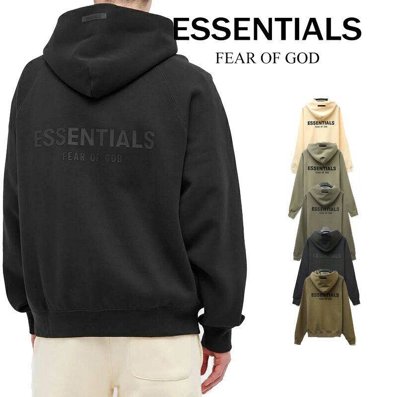 楽天Tobit楽天市場店【マラソン期間先着55名様55％OFFクーポン】パーカー FOG ESSENTIALS/エッセンシャルズ BACK LOGO SWEAT HOODIE フーディー エッセンシャルズ パーカー トレーナー トップス メンズ スウエット ジャージ シンプル 男女兼用 ブランド レディース 春秋 冬 カジュアル 送料無料