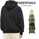 【マラソン期間先着55名様55％OFFクーポン】パーカー FOG ESSENTIALS/エッセンシャルズ BACK LOGO SWEAT HOODIE フーディー エッセンシャルズ パーカー トレーナー トップス メンズ スウエット ジャージ シンプル 男女兼用 ブランド レディース 春秋 冬 カジュアル 送料無料