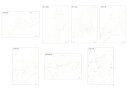 地方別白地図7点セット(B2判)