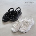 楽天toccoメッシュリボンサンダル【chathleen キャスリン】tocco closet（トッコクローゼット） ホワイト ブラック ※セレクト商品