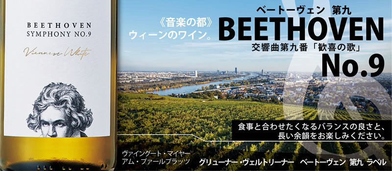 ����塼�ʡ� ������ȥ꡼�ʡ� �١��ȡ������� ����٥� [2023] ��磻�� �ɸ� 750ml / �������ȥꥢ���������� ��������ơ��ĥ������� Gruner Veltliner Beethoven No.9 / �������󥰡��ȡ��ޥ��䡼�����ࡦ�ץ�����ץ�å�