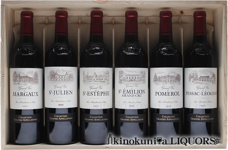 ジネステ / コレクション グランド アペラシオン 6本セット [2022] 赤ワイン フルボディ 750ml / フランス ボルドー COLLECTION GRANDES APPELLATIONS / GINESTET tochikame-10013828 ワインの専門店・紀伊国屋リカーズ サンプル画像2