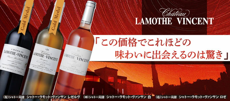改定前【価格据置】シャトー ラモット / ヴァ...の紹介画像2