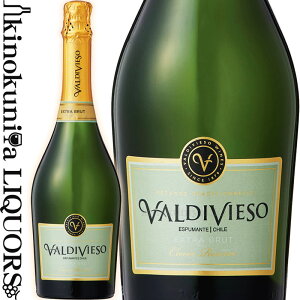 バルディビエソ エクストラ ブリュット [NV] スパークリングワイン 白 辛口 750ml / チリ サウス Valdivieso Extra Brut ビーニャ バルディビエソ うなぎに合うワイン(うなぎ白焼き)