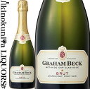 グラハム ベック ブリュット NV スパークリングワイン 白 辛口 750ml / 南アフリカ W.O. ウエスタン ケープ Graham Beck Brut サステーナブル農法 サクラ アワード 2014 2016 金賞 ティム アトキン 南アフリカワインリポート 2018 90点 2017 91点