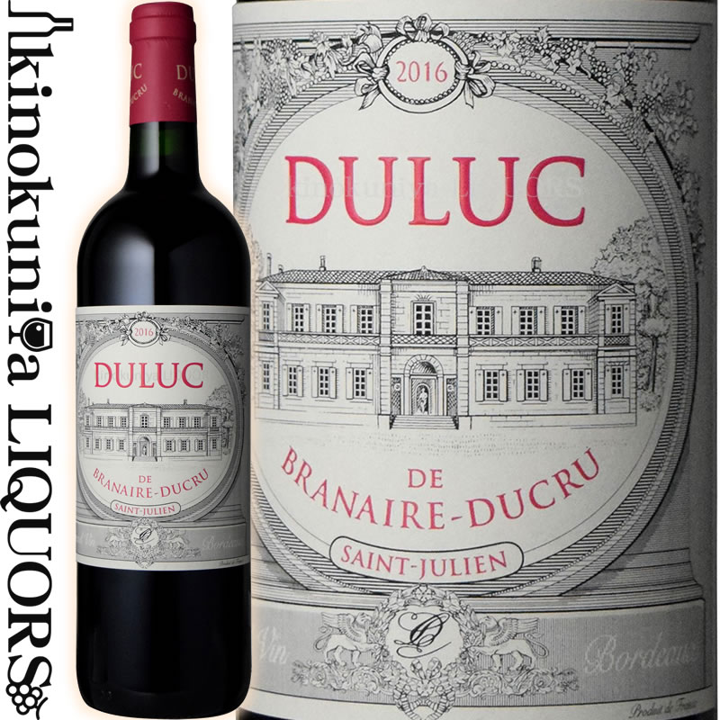 【再入荷まち】デュリュック ド ブラネール デュクリュ [2016] 赤ワイン フルボディ 750ml / フランス ボルドー オー メドック A.O.C. サン ジュリアン セカンド ワイン Duluc de Branaire-Ducru