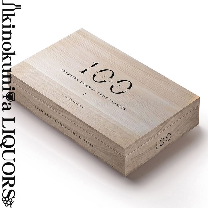 【限定販売】ワインアドヴォケイト100点満点獲得1級シャトー6本 木箱セット