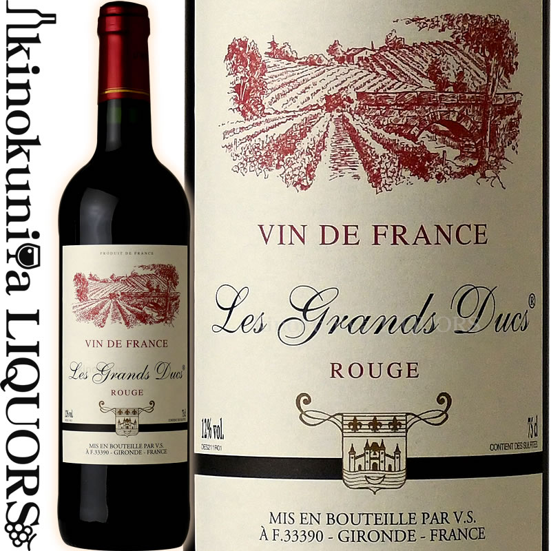 レ グラン デュック ルージュ  赤ワイン ミディアムボディ 750ml / フランス Les Grands Ducs Rouge (東京実業貿易)