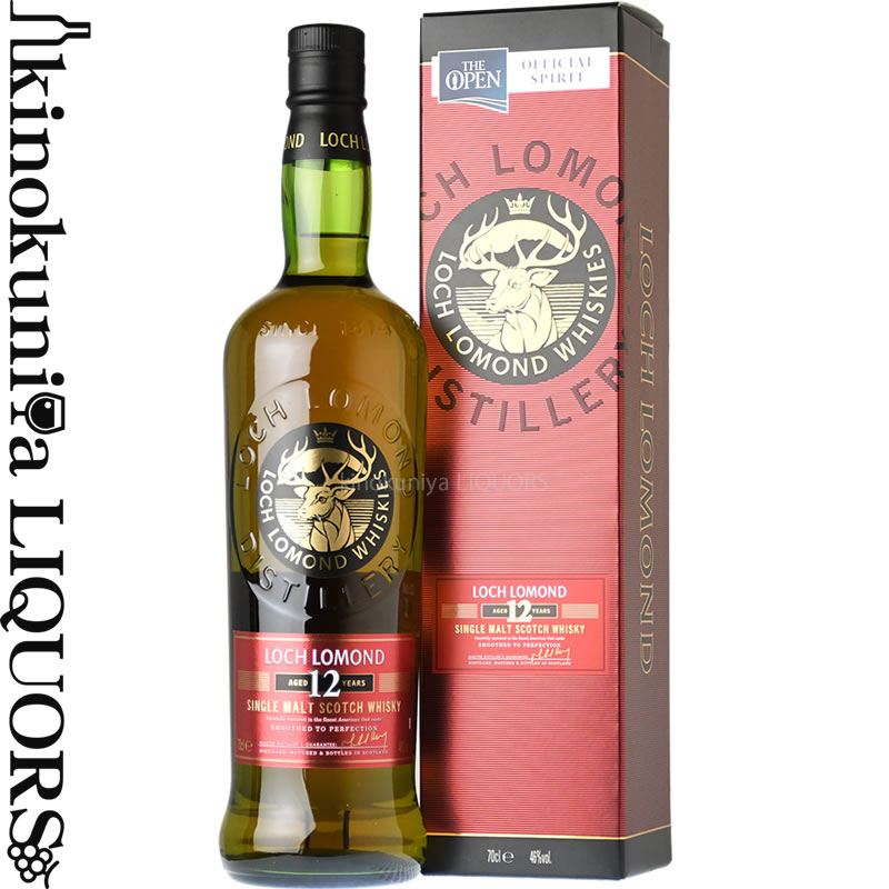 LOCH LOMOND ロッホローモンド 12年 700ml 化粧箱入り / ウイスキー / スコットランド ロッホローモンド蒸溜所 LOCH LOMOND 12 