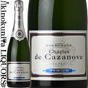 シャルル ド カザノーヴ ブリュット NV スパークリングワイン 白 辛口 750ml / フランス シャンパーニュ Charles de Cazanove Brut Champagne IWC2017 スパークリングワインメーカー オブ ザ イヤー 2014 ANAビジネスクラス採用 ワインスペクテイター2011 92点