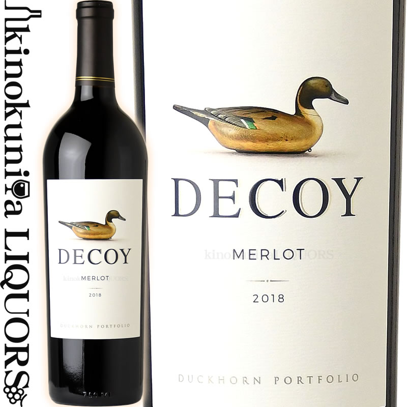 デコイ / メルロー 2021 赤ワイン フルボディ 750ml / アメリカ カリフォルニア Decoy Merlot ダックホーン