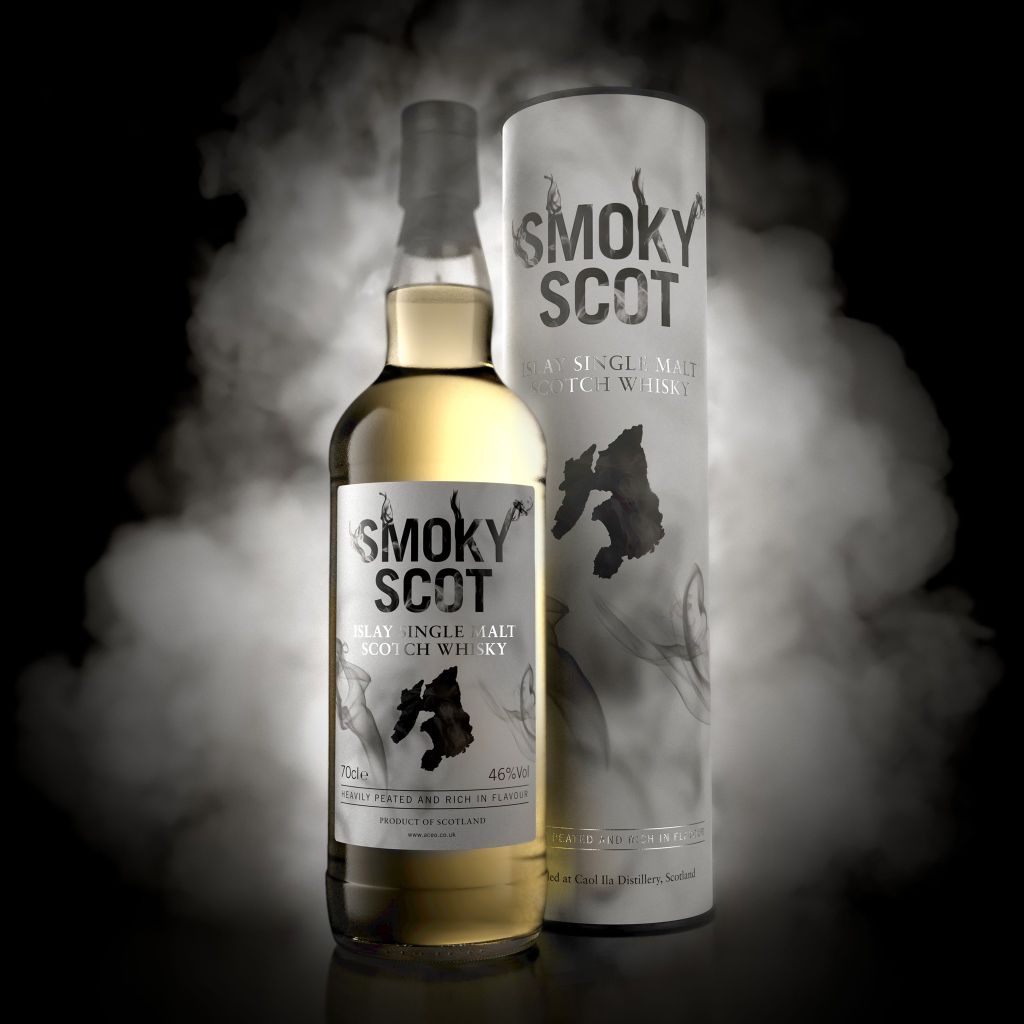 【再入荷まち】スモーキースコット 700ml 化粧箱入 / ウイスキー シングルモルト / イギリス スコットランド SMOKY SCOT