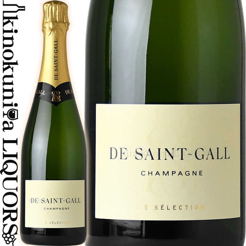 サン ガール / セレクション ブリュット [NV] スパークリングワイン 白 辛口 750ml / フランス シャンパーニュ DE SAINT-GALL SELECTION BRUT Champagne シャンパン