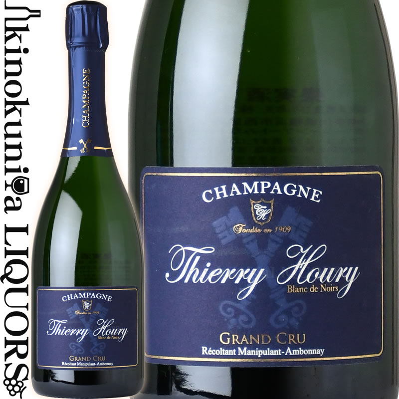 ティエリー ウリー / ブラン ド ノワール  スパークリングワイン 白 辛口 750ml / フランス シャンパーニュ Champagne Grand Cru / Thierry Houry　Blanc de Noirs シャンパン