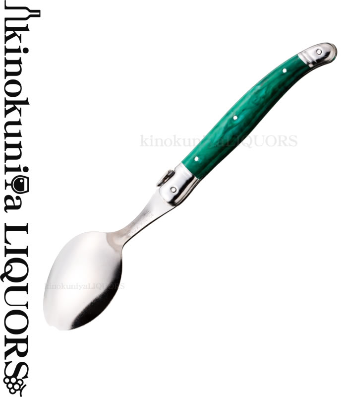 Rakuten - ラギオール テーブルスプーン グリーン 1個　Laguiole Tablespoon Green / 個性的なグリーンが魅力のテーブルスプーン