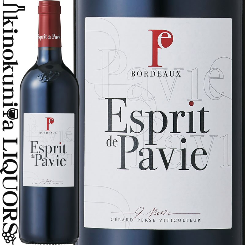 エスプリ ド パヴィ [2016] 赤ワイン フルボディ 750ml / フランス ボルドー サン テミリオン A.O.C.ボルドー サードワイン Esprit de Pavie