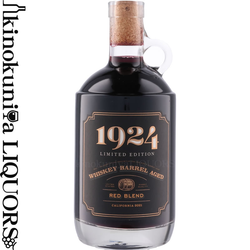 【SALE】デリカート 1924 ウイスキー バレル エイジド レッド ブレンド 2021 赤ワイン フルボディ 750ml / アメリカ カリフォルニア / デリカート ファミリー ヴィンヤーズ Delicato Family Gnarly Head 1924 Whiskey Barrel Aged Red Blend