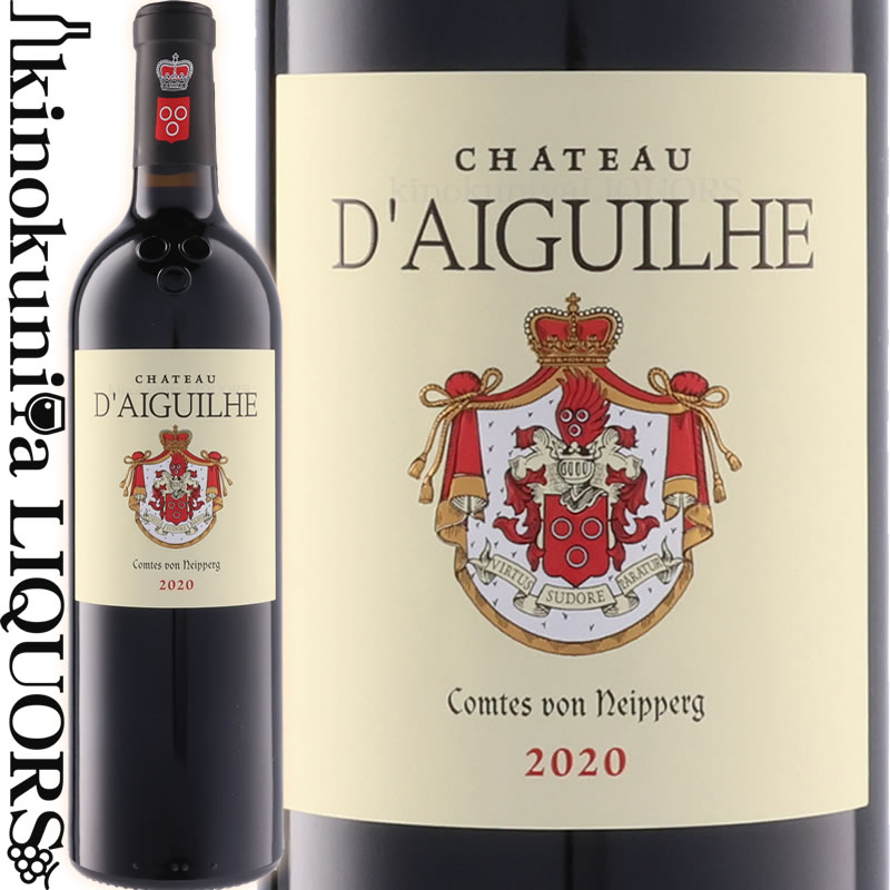 シャトー デギュイユ  赤ワイン フルボディ 750ml / フランス ボルドー A.O.C.コート ド カスティヨン Chateau d'Aiguilhe