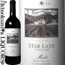 ڥ쥢ۥ ϥåԡ ˥   СХ [2018] ֥磻 Ÿ եܥǥ 750ml / ꥫ ե˥ Merlot Happy Canyon of Santa Barbara 졼 䡼ɡStar Lane Vineyard