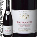 　Bourgogne Pinot Noir 　ブルゴーニュ ピノ・ノワール 色赤ワイン 味わいミディアムボディ ヴィンテージ品名に記載 産地フランス ブルゴーニュ 原産地呼称A.O.C.ブルゴーニュ 品種ピノ・ノワール 100% 土壌粘土石灰質 ALC度数13.0% 飲み頃温度12℃ キャップ仕様コルク ビオ情報リュット・レゾネ 認証情報認証無 ◆醸造 発酵：ステンレスタンク、一部オーク樽 熟成：オーク樽 10カ月(228L、新樽比率 10%) ◆商品説明 ブルゴーニュ地方レミニー村に1912年から続くドメーヌ。濃い赤色をしたピノ・ノワールで、カシスやベリーのような果実味溢れる赤ワインです。 　Domaine Borgeot Domaine Borgeot 高品質で良心的価格。素晴らしいコスト・パフォーマンスのシャサーニュ・モンラッシェ、ピュリニー・モンラッシェとサントネイ！ ◆隠れた優良ドメーヌ 1912年にサントネイ近郊のレミニー村に設立されたドメーヌ。現在は4代目にあたる、パスカル氏とローラン氏のボルジョ兄弟がドメーヌを運営しています。15世紀に建てられたという伝統的なカーヴを保有する一方で、村で唯一のボトリング機を所有していたり、空圧式プレス機での圧搾や温度調節機能付きのタンクにて醸造を行うなど革新も進めています。ブドウ栽培はリュット・レゾネ。所有する畑の総面積は約20haですが、各AOCや畑名ごとの面積は小さく、銘柄ごとの生産量極限られたものです。 パスカル氏は、「エレガンスのあるワイン、飲んだ人が喜びを感じるワインを造りたい」と語ります。 ※掲載画像はイメージです。お届けの品のラベルイメージ、ヴィンテージが異なる場合がございます。 メーカー希望小売価格はメーカーサイトに基づいて掲載しています。