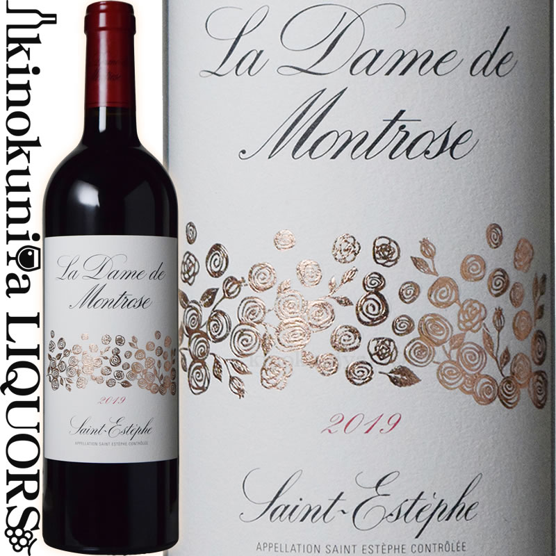 ラ ダム ド モンローズ [2019] 赤ワイン フルボディ 750ml / フランス ボルドー オー メドック A.O.C.サン テステフ セカンド ワイン La Dame de Montrose